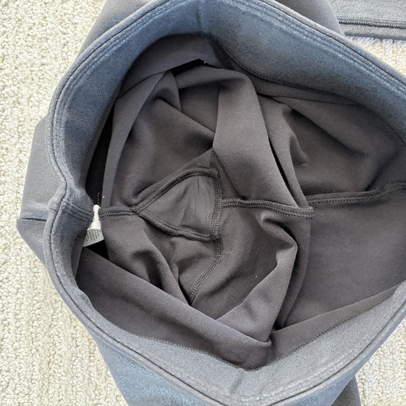 Alo Yoga Airbrush Leggings Womens M Faux Leather High-Waist Athletic Black - Picture 9 of 9